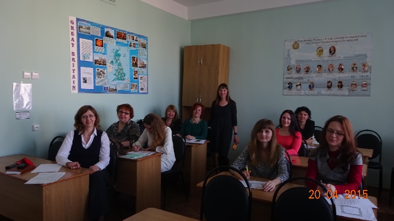 На кафедре «Английский язык» продолжается рабочий визит профессора Университета Монтаны Реа Эшмор